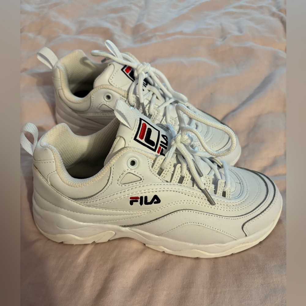 Fila Disruptor White Athletic Shoes